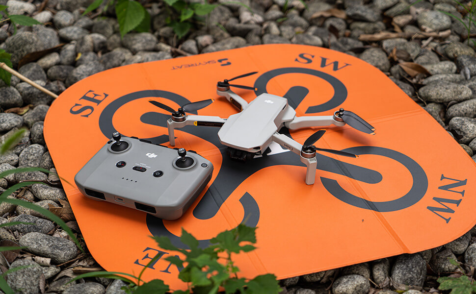 Drone Landing Pad Tragbare faltbare Glow-Parkschürze für DJI Mavic Mini RC 
