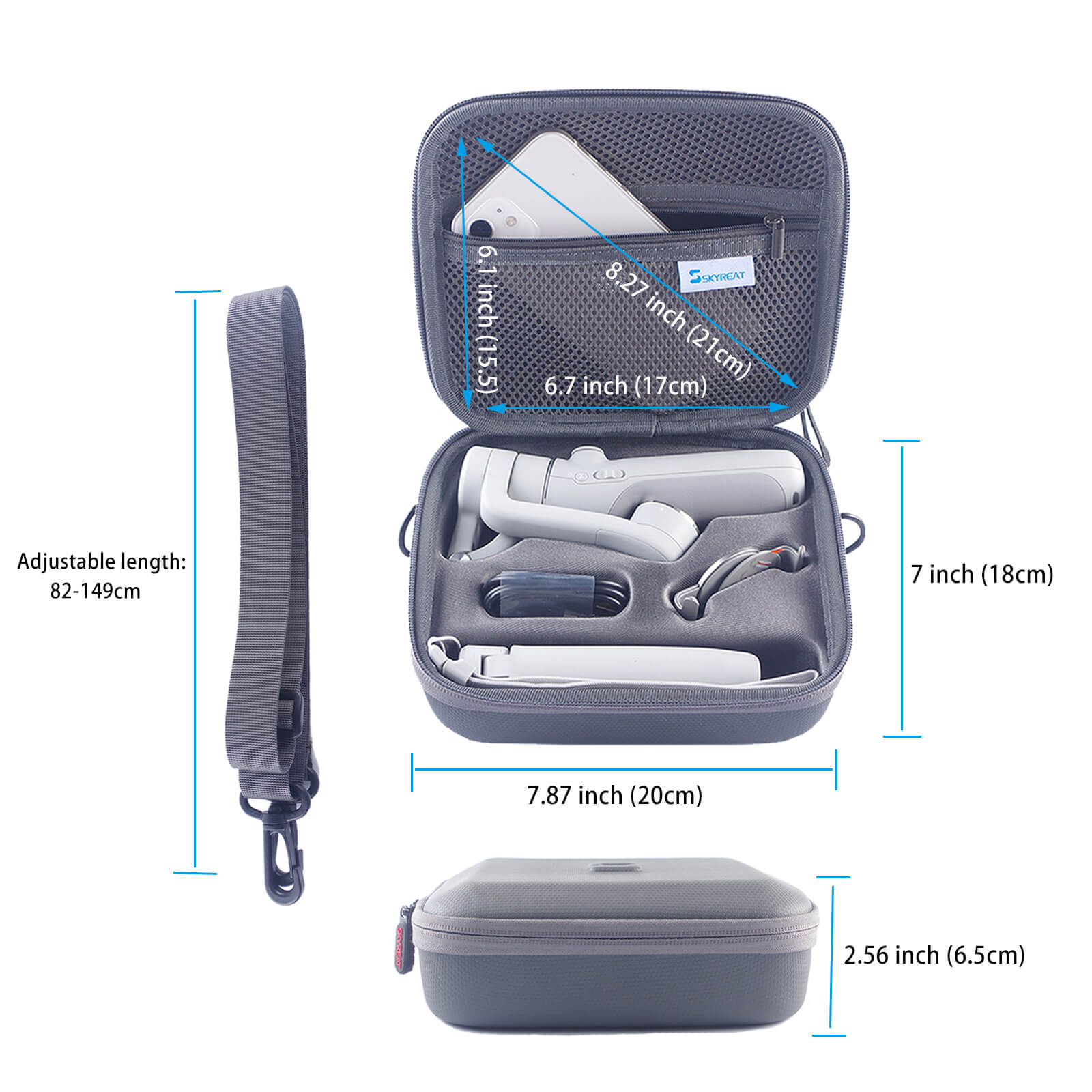 Skyreat OM Handbag Travel Case for DJI OSMO Mobile Skyreat
