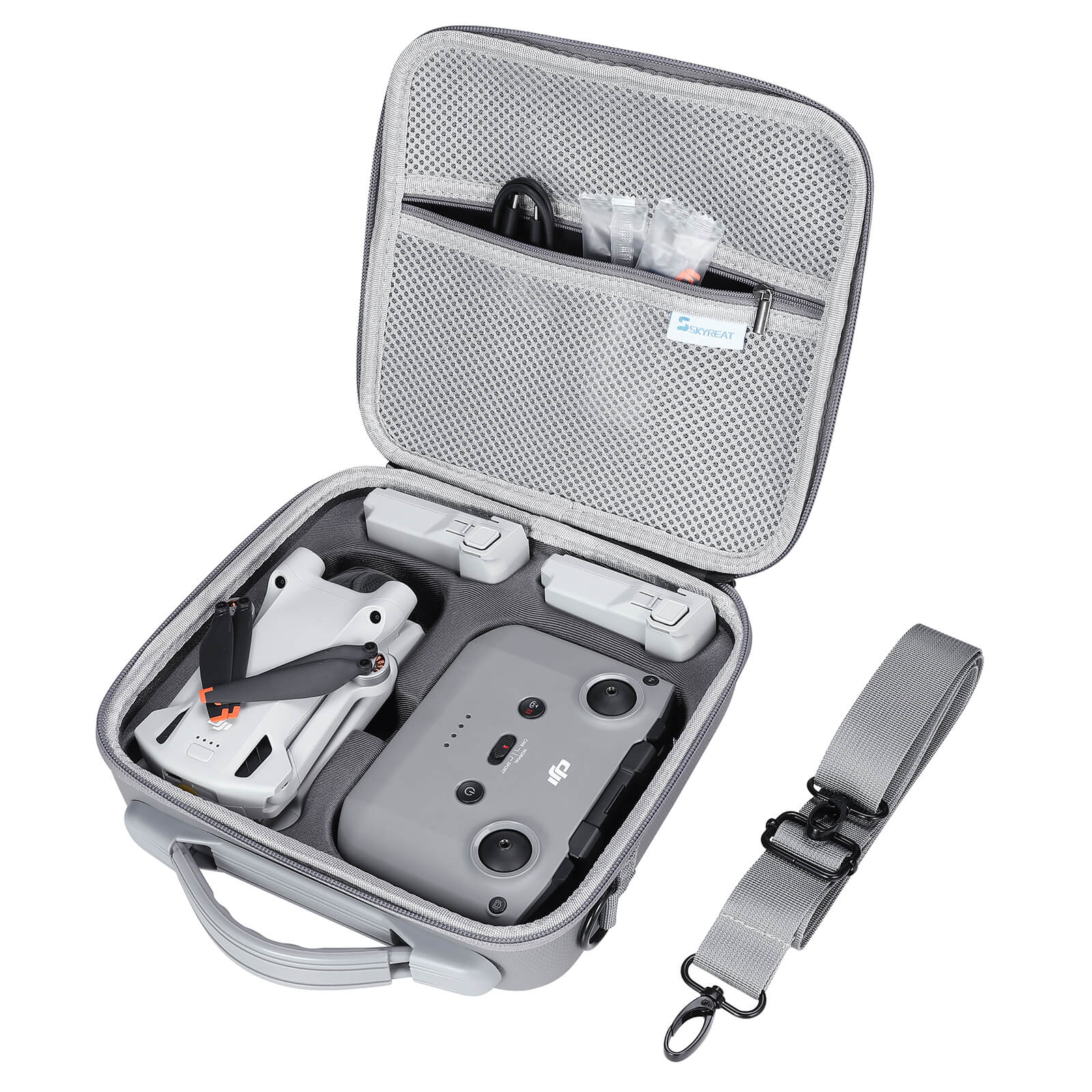 SKYREAT Carry Case for DJI Mini 3 Pro with RC-N1 Remote Controller - Skyreat