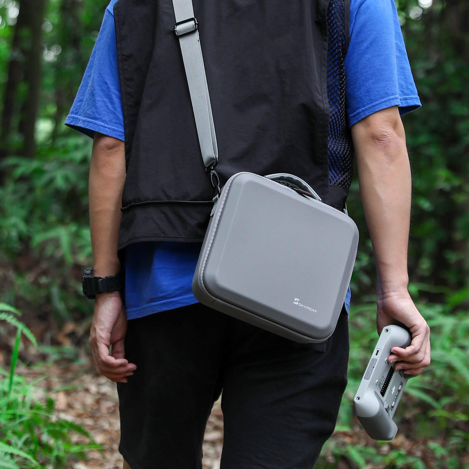 for DJI Mini 4 Pro Shoulder Bag Storage Travel Backpack for DJI Mini 2/AIR  2S/Mini 3/Mini 3/4 Pro Bag Drone Case Accessory Box