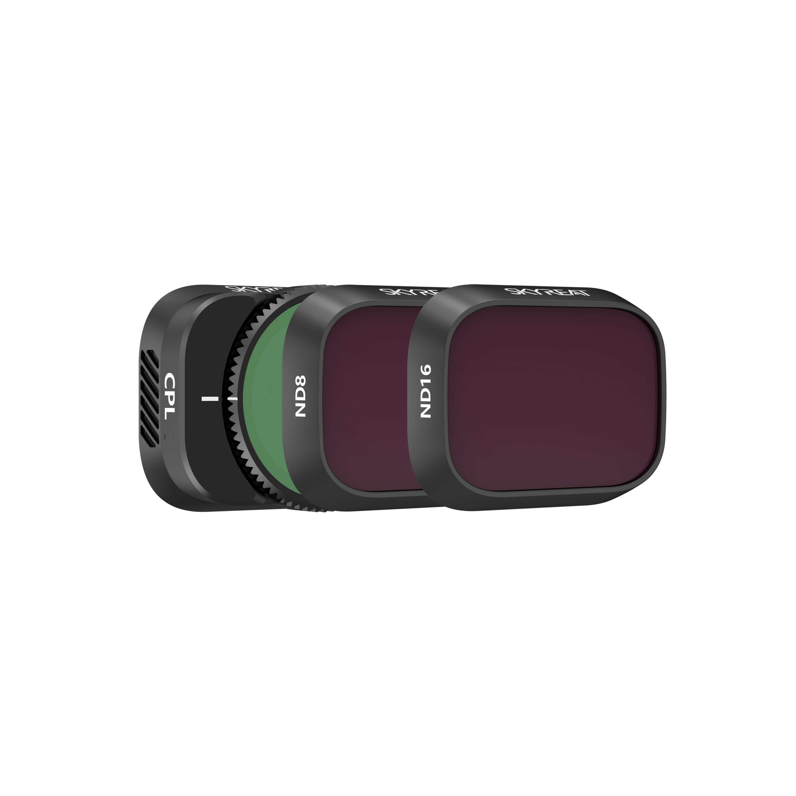 Skyreat NDフィルターセット DJI Mini 3 / Mini 3 Proアクセサリー用 3パック 長時間露光フィルター (ND256 ND512 ND1000) (アルミニウム　並行輸入 Skyreat 6-Pack Filters for DJI Mavic Mini ⁄ Mini 2 Drone