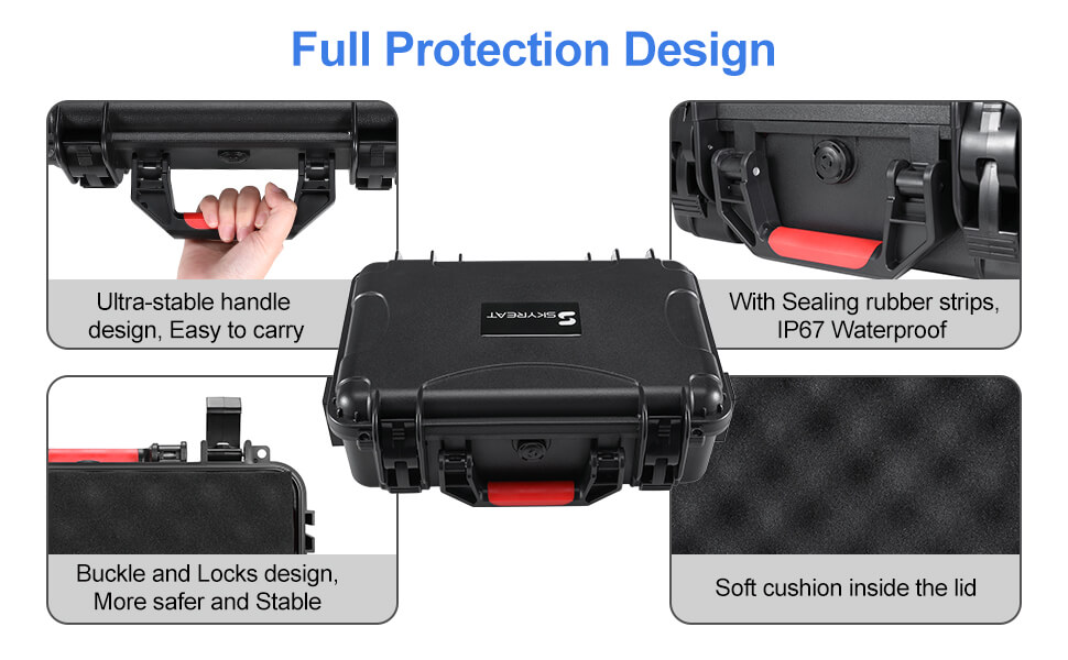 ABS explosion-proof case for DJI Mini 4 Pro drone - Maison Du Drone