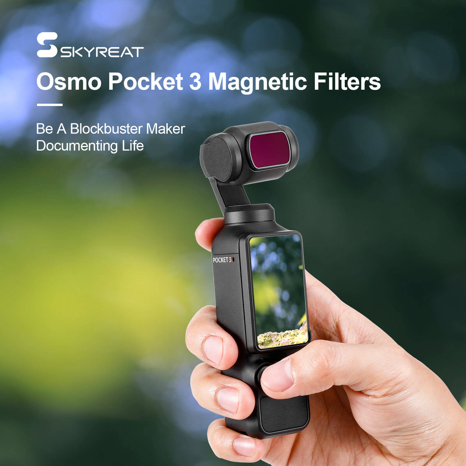 Skyreat ND Filters Set for DJI Osmo Pocket 3 Creator Combo