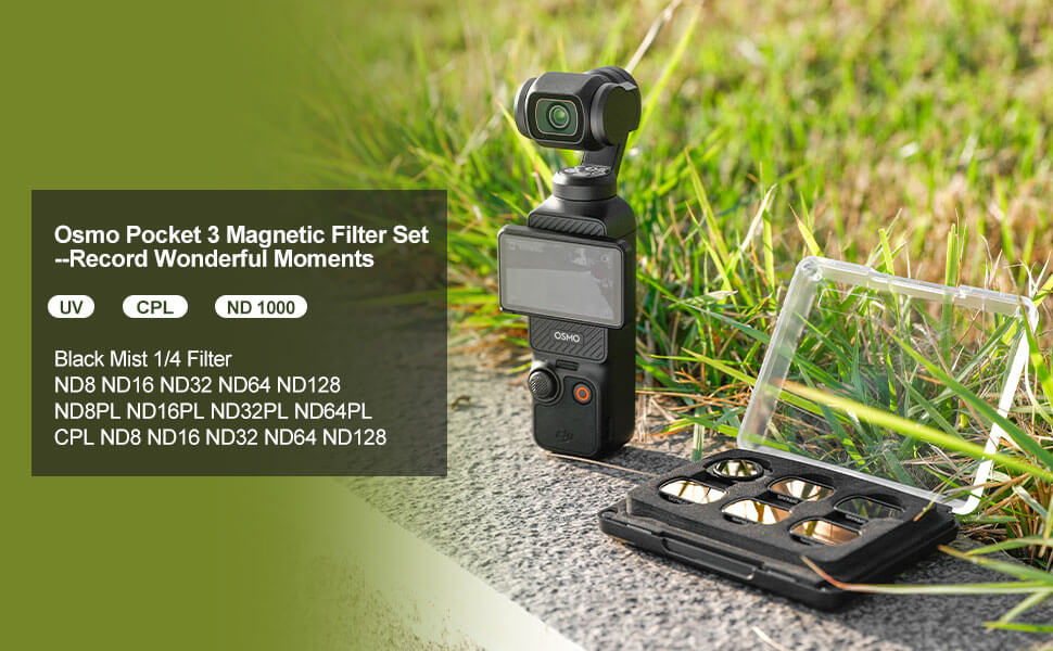 Buy Osmo Pocket 3 Magnetic ND Filters Set - DJI Store