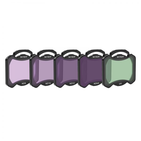 SKYREAT ND Filters Set for DJI AVATA 2 Accessories,5 Pack-(UV, ND8, ND16, ND32, ND64)